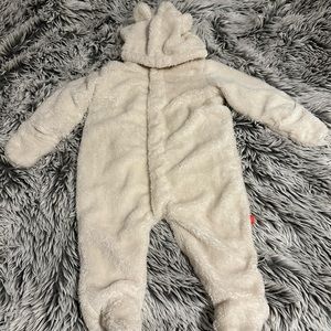 Magnetic Me Cloud Minky Fleece Hooded Footie